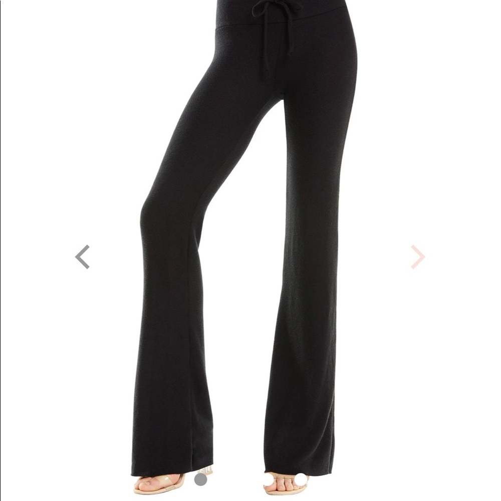 Wild fox tennis club black sweatpants